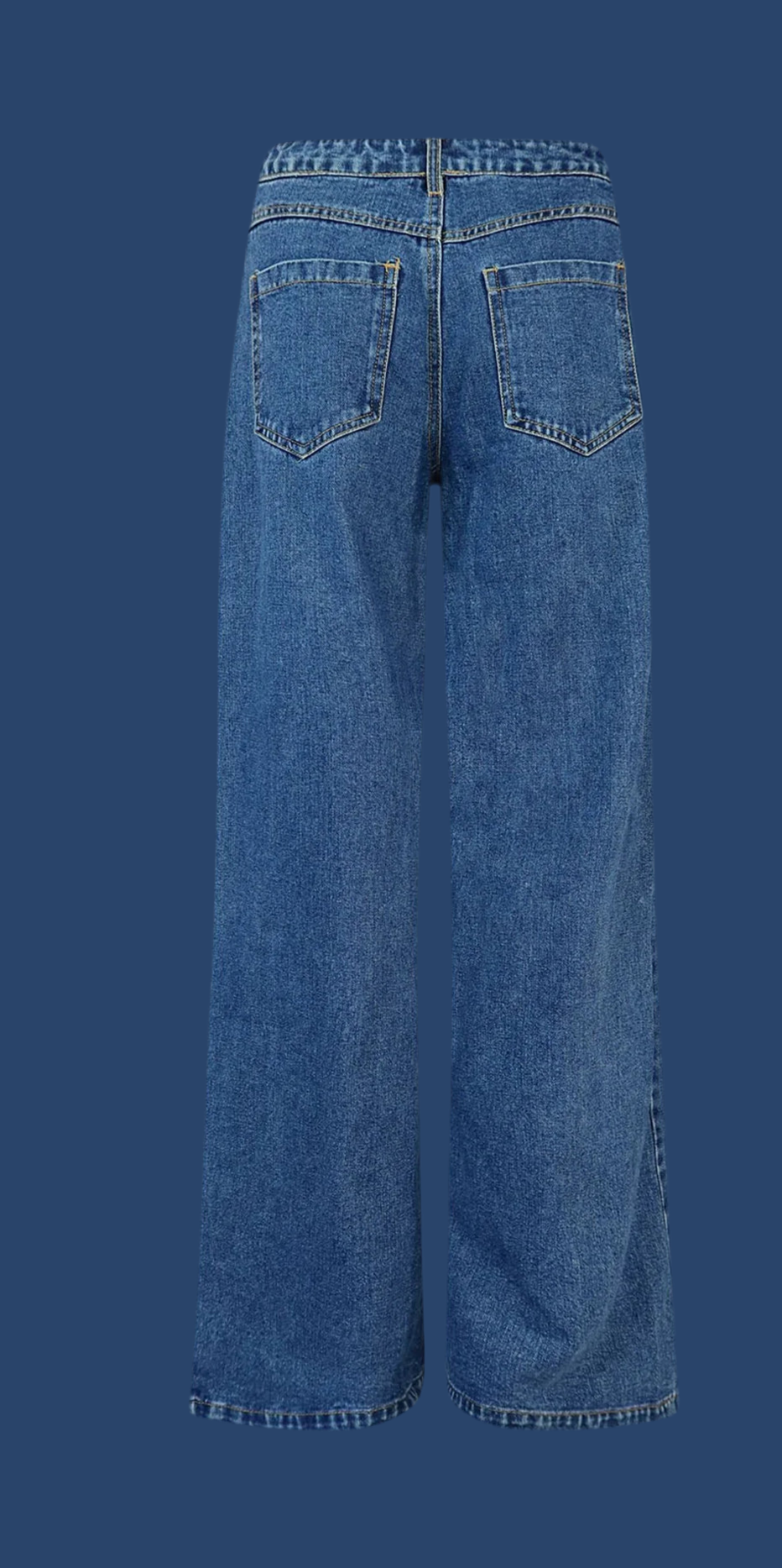 Denim Criss Cross