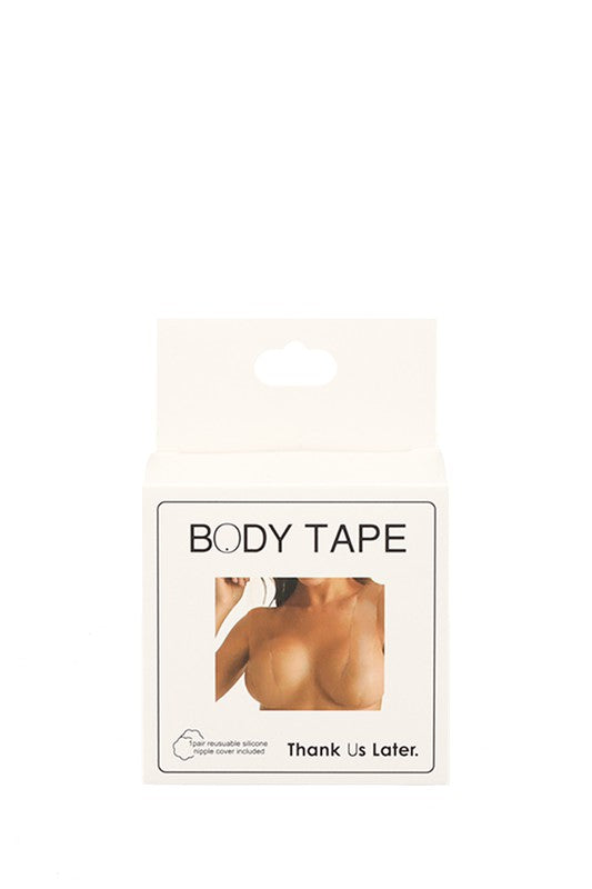 Body Tape with Silicone Nipple Cover