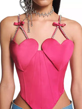 Load image into Gallery viewer, Queen Of Hearts Bustier
